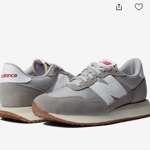 New Balance Unisex 237 Retro Sneakers in Marblehead And Rain Cloud